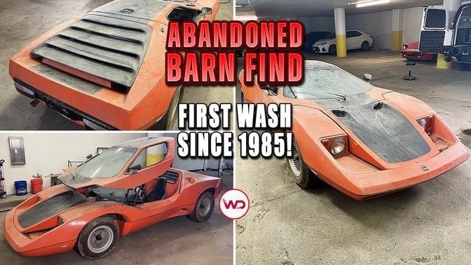 ABANDONED BARN FIND First Wash Since 1985 on a Sterling Nova! Satisfying Car Detailing Restoration.
