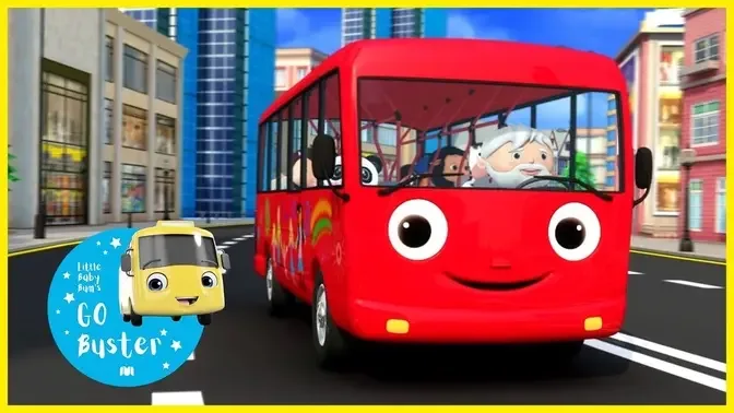 Wheels on the Bus - Part 13   Little Baby Bus   Nursery Rhymes    ABCs and 123s