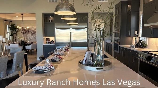Luxury Single Story Ranch Home For Sale Las Vegas | Estrella Park by Richmond American Homes, $969k+