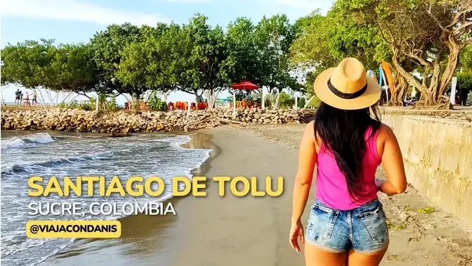 PLAYAS en SANTIAGO DE TOLÚ COLOMBIA | Qué hacer en TOLÚ y COVEÑAS en Sucre Colombia | ViajaConDanis