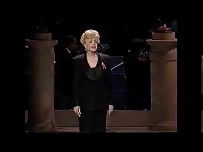 Angela Lansbury "Send in the Clowns" Kennedy Center Honors Stephen Sondheim 1993