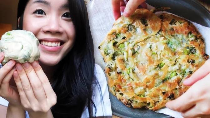 I Made Flaky Scallion Pancakes From Scratch