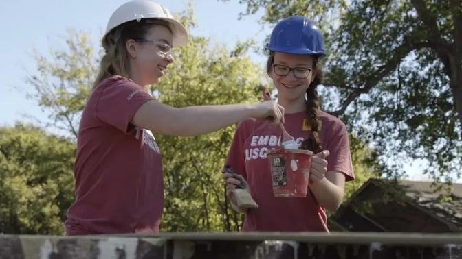 UA Students Volunteer at Embrace Tuscaloosa | The University of Alabama
