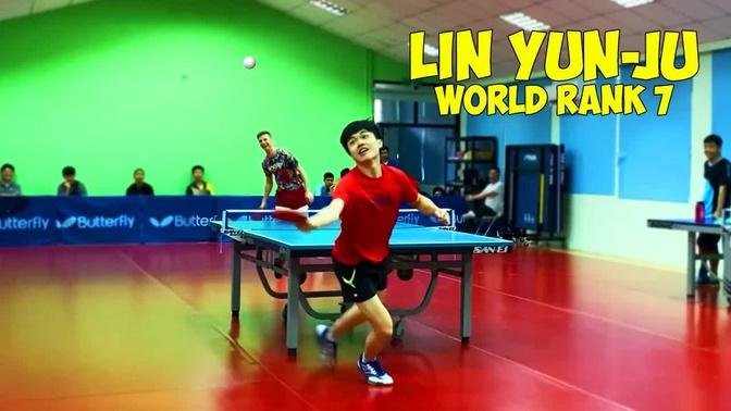 I played against World no.7 Lin Yun-Ju