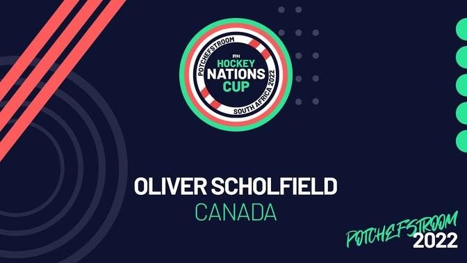 FIH Hockey Nations Cup : Pre-tournament interviews: Oliver Scholfield (Canada)