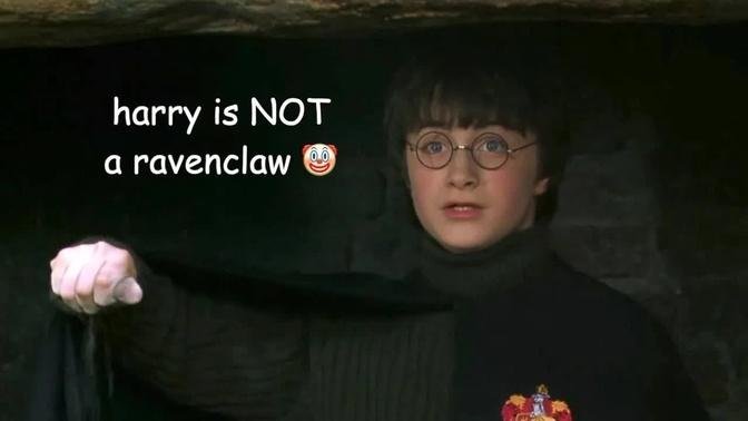 reasons why harry potter is not in ravenclaw