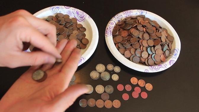 Massive Coin Haul: Silver & Cents