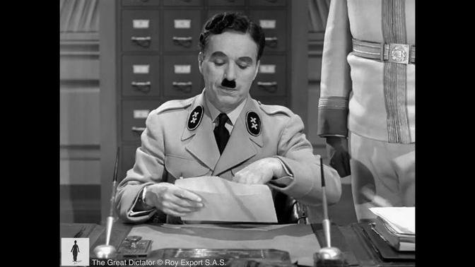Charlie Chaplin - Adenoid Hynkel's Palace - The Great Dictator (1940)