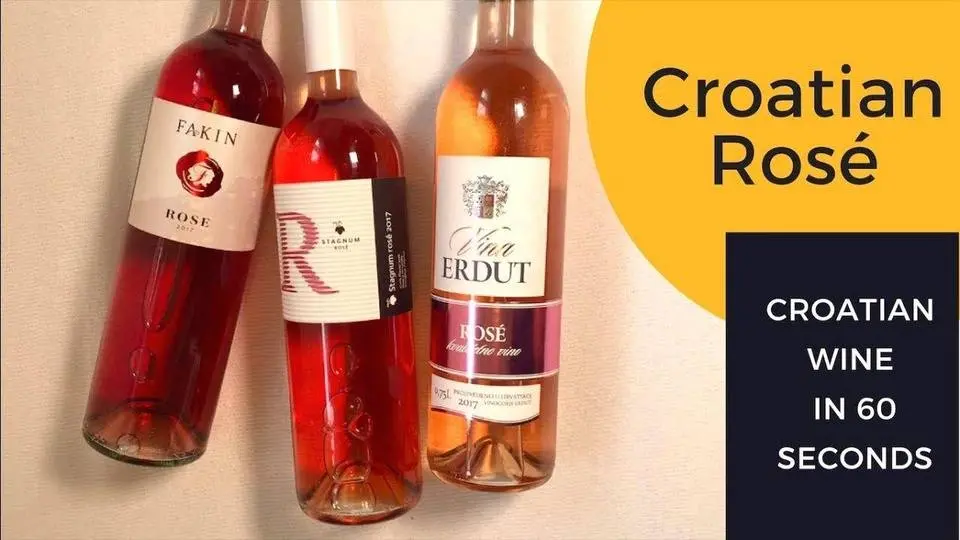 Croatian Wine in 60 Seconds: Rosé Wine