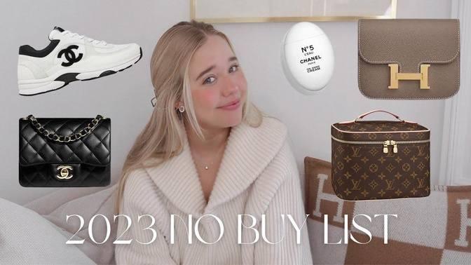 2023 NO BUY LIST | THINGS I REFUSE TO BUY THIS YEAR | Videos | Fashion ...