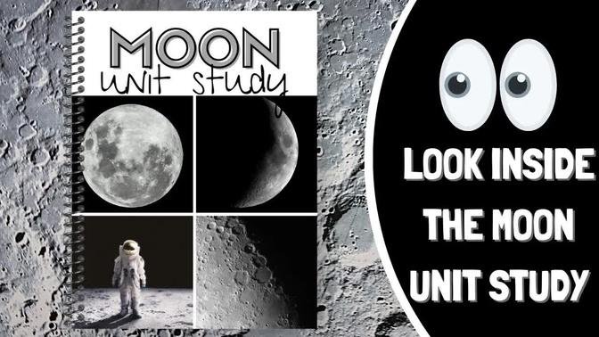 Look Inside: Moon Unit Study
