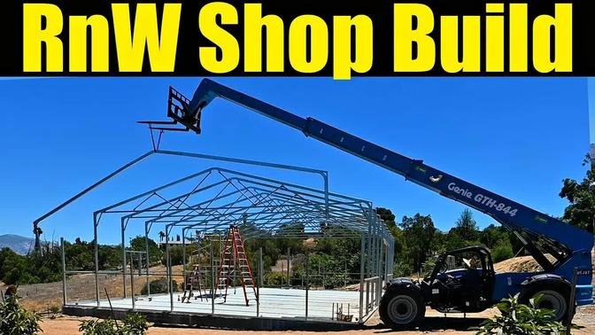 Building a Shop for Auto Repair - Start to Finish