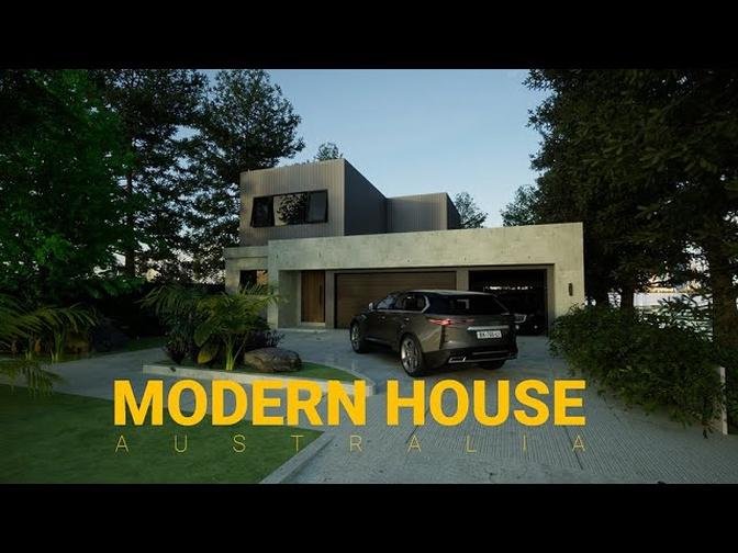 Modern House Design | Enscape 3.2 Render