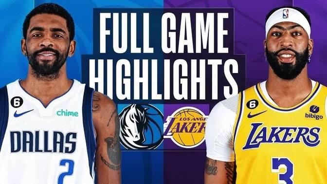 Dallas Mavericks vs. Los Angeles Lakers Full Game Highlights | Mar 17 | 2022-2023 NBA Season
