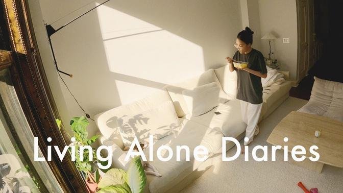 Living Alone Diaries | Home sweet home in NYC, DNA results, healthy eating, cooking, sleepovers!