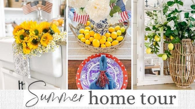 SUMMER HOME TOUR 2022 | COTTAGE STYLE DECORATING IDEAS FOR SUMMER | JESSICA GIFFIN
