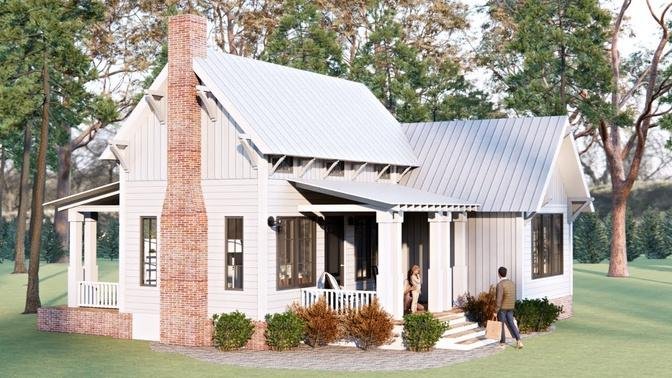 700sqft 🏡 Falling In Love With This Gorgeous Farm House | House Design Idea