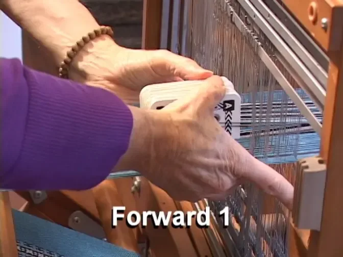 Combining Tablet Weaving with Loom Weaving.