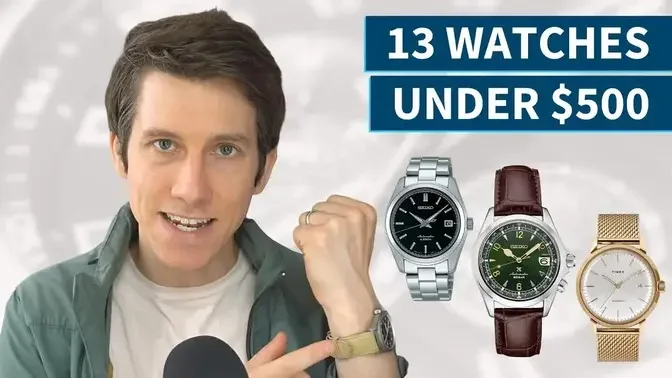 13 Best Watches Under $500 | Seiko, Hamilton, Omega and MORE
