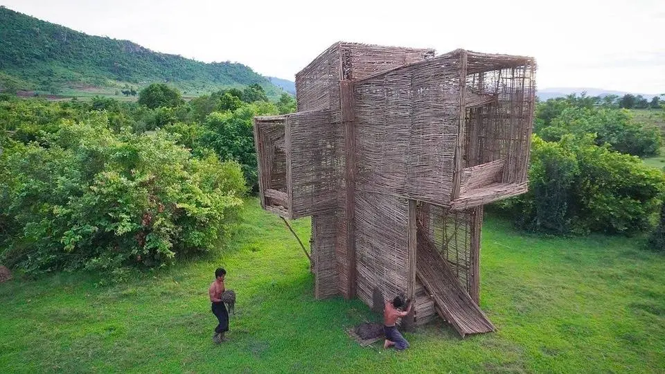 Building Craft Wood House