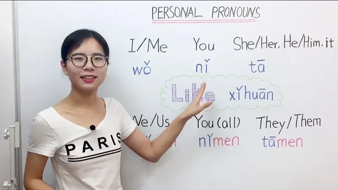 the-personal-pronouns-in-mandarin-chinese-beginner-lesson-5-hsk-1