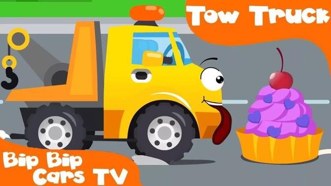 The Tow Truck with Police Car and New Friends Bip Bip Cars & Trucks Cartoon for children