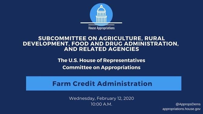 Farm Credit Administration (EventID=110473)