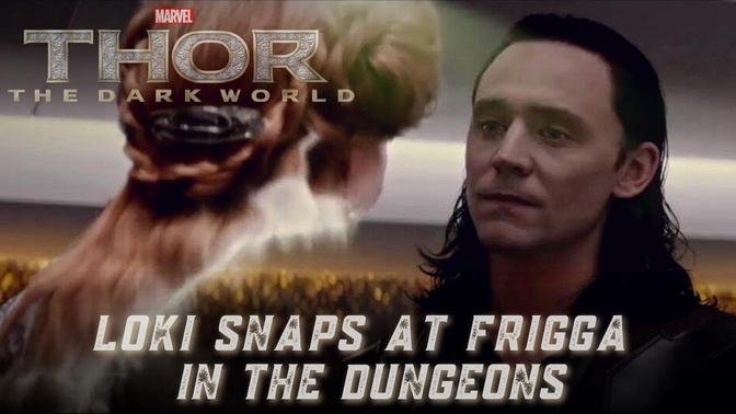 THOR: The Dark World (2013) - Loki snaps at Frigga in the Dungeons - Movie CLIP
