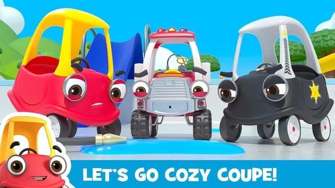 1 HR COZY COUPE | Lights, Camera, Action! + More | Kids Cartoons | Let's Go Cozy Coupe