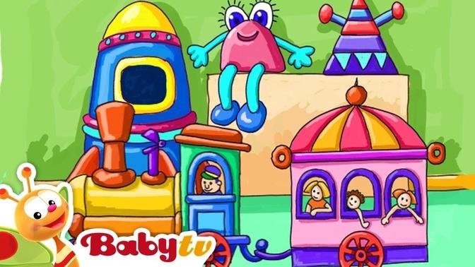 Toy Train & Transportation for Kids |  Games and Toys | BabyTV