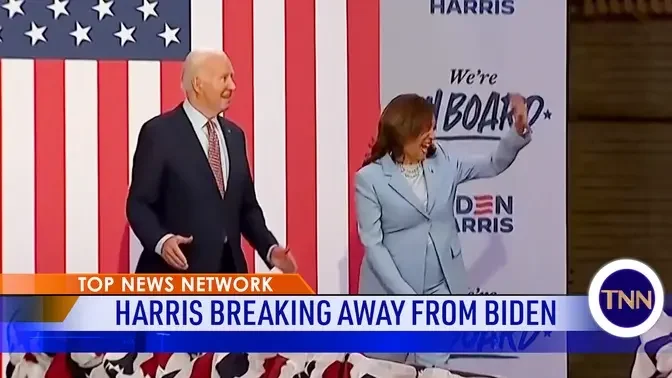 Harris Says Her Possible Presidency 'Will not be a Continuation of Joe Biden's'