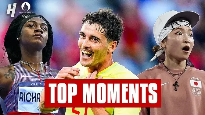 TOP MOMENTS of 2024 Paris Olympics - Day 14