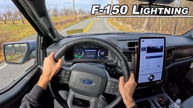 Ford F-150 Lightning - The Electric Pickup Truck You Need to Drive (POV Binaural Audio)
