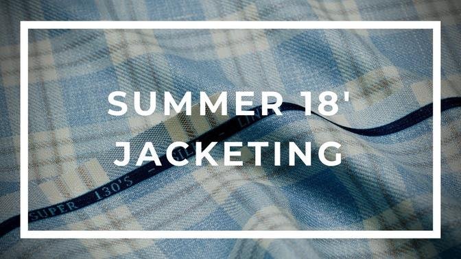 SCABAL SPRING SUMMER 2018 JACKETING