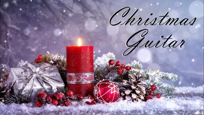 Christmas Guitar - 8 Hours of Instrumental Christmas Music - Peaceful Christmas Ambience - Carols