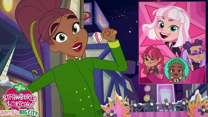 Strawberry Shortcake 🍓 Ki Ki Keylime's Special Party! 🍓 Berry in the Big City 🍓 Cartoons for Kids