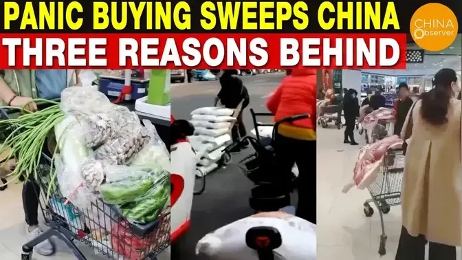 Food Buying Frenzy In China | Panic Buying Sweeps China, ‘Zero COVID ...