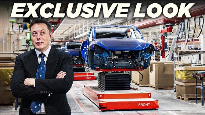 Exclusive look INSIDE Tesla's Gigafactory in Texas!.