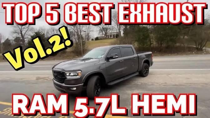 Top 5 BEST EXHAUST Set Ups for RAM 5.7L (vol.2)!