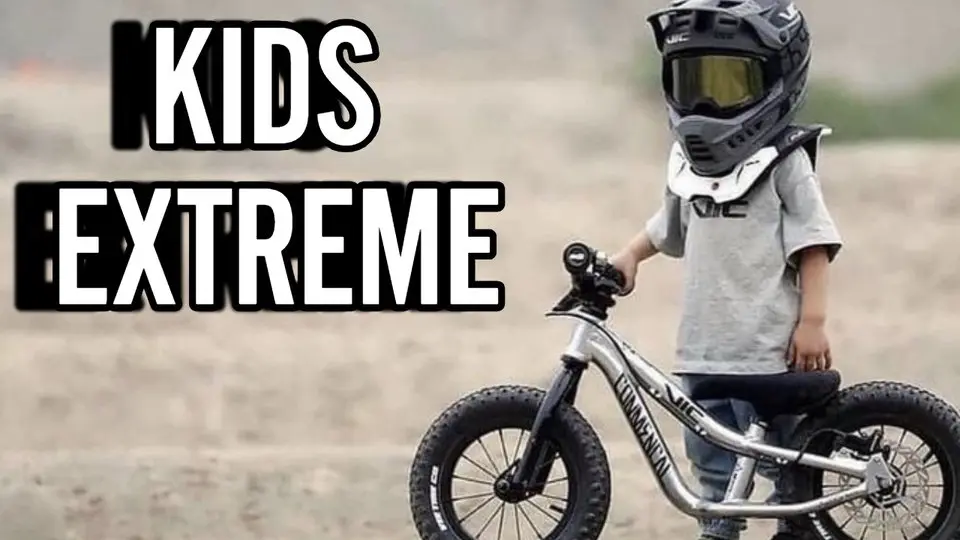 🔥KIDS Cycling MTB DOWNHILL  - Extreme for Kids Amazing