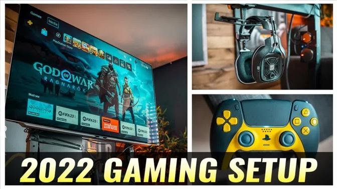 MADE THE SWITCH! My 2022 Ultimate DIY PS5 Gaming Setup | CKid TV