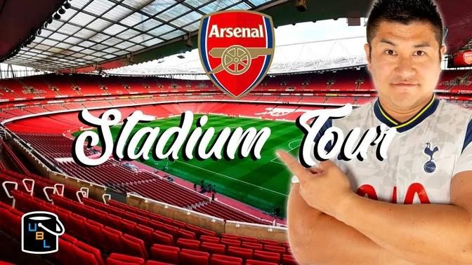 ⚽ Arsenal Emirates Stadium Tour ... in a Tottenham Shirt - Football Soccer Travel Ideas