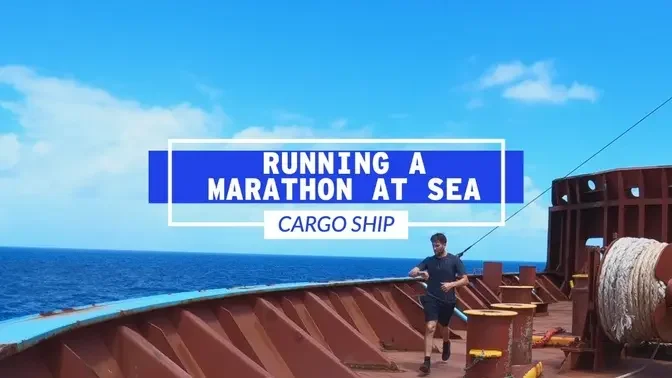 Running A Marathon Aboard A Cargo Ship | Life At Sea