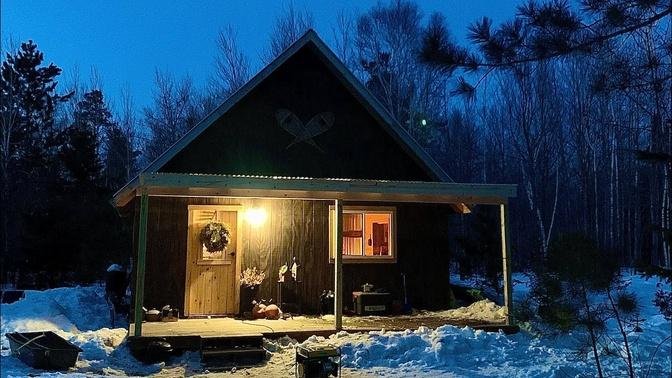 Off Grid Cabin Living: Building A Simple Lean-To Front Porch Roof