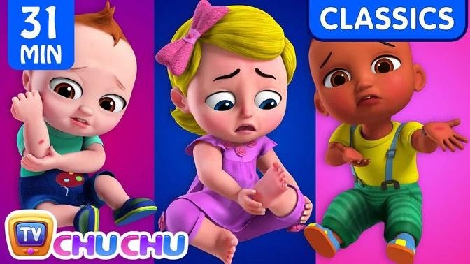 Top 10 Popular Songs for Kids - The Boo Boo Song + More ChuChu TV Baby Nursery Rhymes - Compilation
