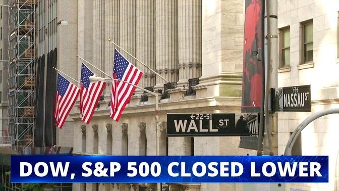 Dow, S&P 500 End Down as Investors Eye Earnings