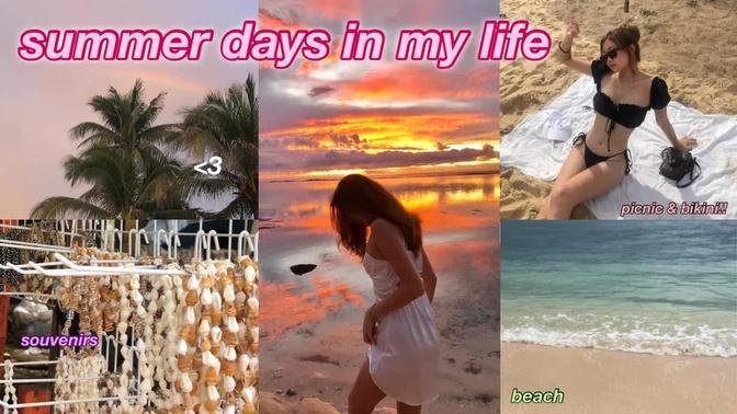 SUMMER DAYS IN MY LIFE 🌴 | exploring bolinao, beach, sunset, vacation with fam & more! 🌞👙