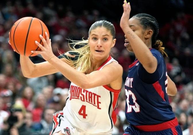 Women’s Top 25 Roundup: Jacy Sheldon Scores Big For No. 13 Ohio State ...