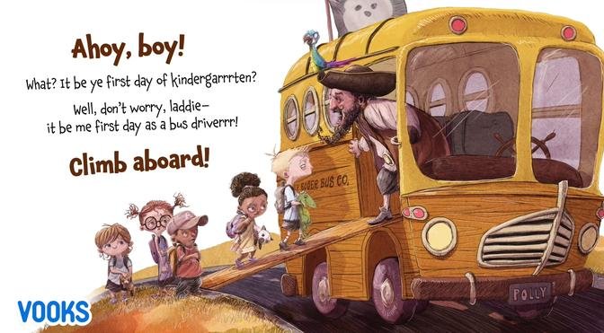 Kindergarten Bus! - 📚Animated Kids Book - Vooks Narrated Storybooks.