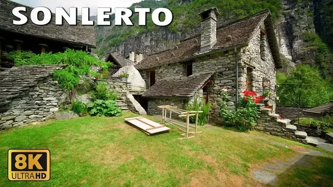 Sonlerto Cevio Switzerland 8K